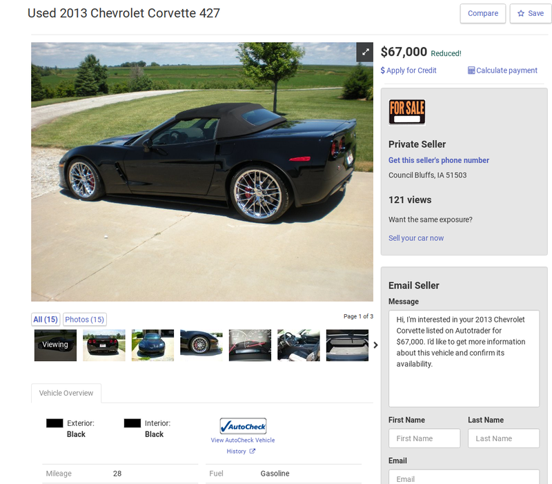 Illustration for article titled I Have No Idea Why So Many People Who Buy Corvettes Never Drive Them